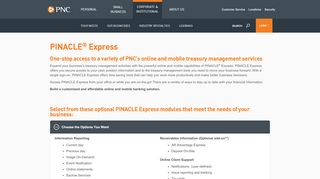 
                            4. PINACLE® Express | PNC