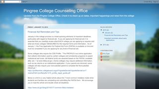 
                            4. Pingree College Counseling Office