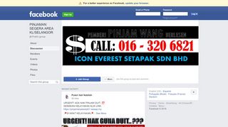 
                            8. PINJAMAN SEGERA AREA KL/SELANGOR - Facebook