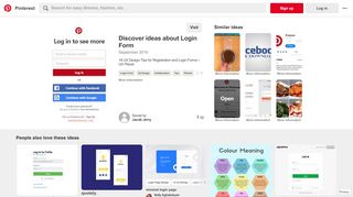 
                            4. Pinterest Login | Pinterest Login in 2019 | Login form, Login ...