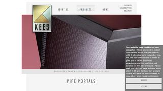 
                            8. Pipe Portals | KEES - KEES Inc.