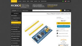 
                            5. Placa STM32F103C8T6 ARM Cortex M3 - robocore.net