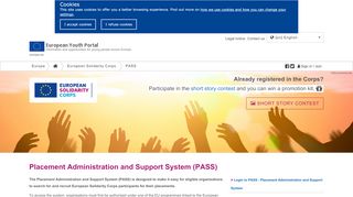 
                            7. Placement Administration and Support System (PASS) | European ...