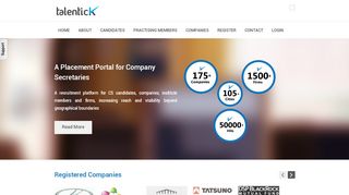 
                            1. Placement Portal for ICSI Members & Students • Talentick