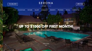 
                            3. Placentia Apartments at Sedona | Lyon Living