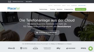 
                            11. Placetel - Die virtuelle Cloud-Telefonanlage | Cloud ...