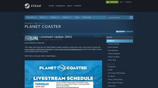 
                            8. Planet Coaster - News - All News