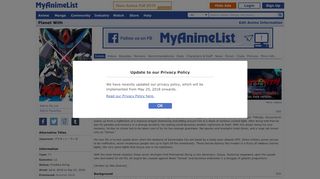 
                            6. Planet With - MyAnimeList.net