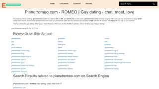 
                            5. Planetromeo.com - ROMEO | Gay dating - chat, …