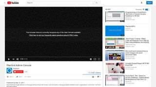 
                            5. PlanGrid Admin Console - YouTube
