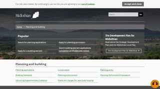 
                            6. Planning and building | Midlothian Council