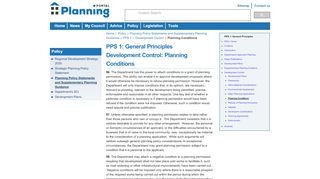 
                            9. Planning Conditions - Planning NI