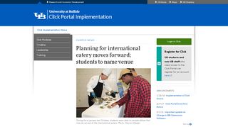 
                            7. Planning for international eatery moves forward ... - University at Buffalo