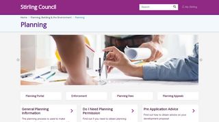 
                            2. Planning - Stirling Council