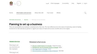 
                            7. Planning to set up a business - The Official Portal of the UAE ...