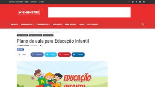 
                            7. Plano de aula para Educação Infantil - demonstre.com