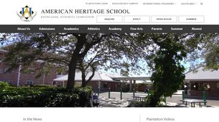 
                            2. Plantation Campus - American Heritage School