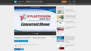 
                            7. Plastivision India 2017 - Concurrent shows - SlideShare