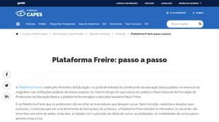 
                            2. Plataforma Freire: passo a passo