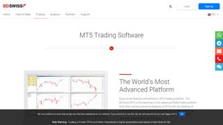 
                            6. Platforma handlowa MT5 | BDSwiss
