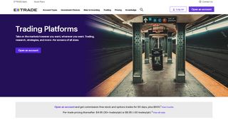 
                            7. Platforms | E*TRADE
