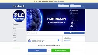 
                            2. Platincoin - Home | Facebook