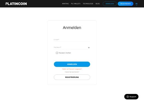 
                            3. PLATINCOIN – offizielle Website