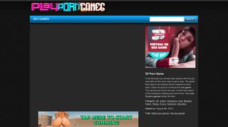
                            3. Play Flash Sex Games Online - 3D Porn Game