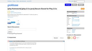 
                            7. [play-framework] [play-2.5.x-java] Secure Social …