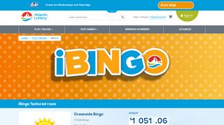 
                            3. Play iBingo Online | Atlantic Lottery Corporation