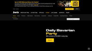 
                            7. Play Online Casino Games at bwin Casino