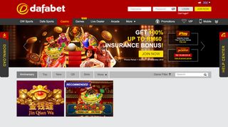 
                            4. Play Online Casino Games with Dafabet Casino!
