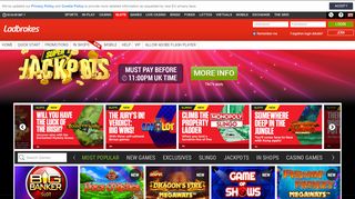 
                            8. Play Online Slots Games at Ladbrokes Slots