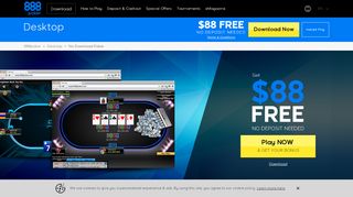
                            10. Play poker in your browser | 888poker Instant Play