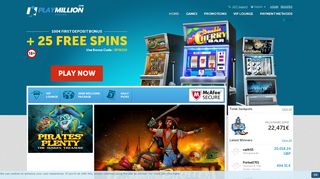 
                            1. PlayMillion | Play the best online casino games