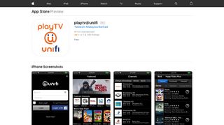 
                            4. playtv@unifi on the App Store