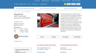 
                            5. Plaza Branch | Kansas City Public Library