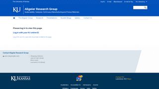 
                            4. Please log in | Allgeier Research Group