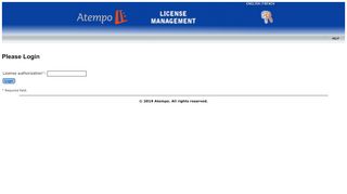 
                            5. Please Login - Atempo