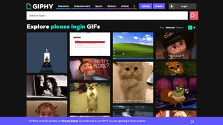 
                            4. Please login GIFs - Get the best GIF on GIPHY