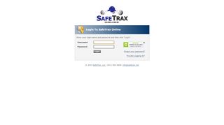 
                            3. Please login | SafeTrax Online