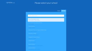 
                            11. Please select your school | epraise.co.uk