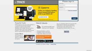 
                            8. Please sign in - TRACS Direct® Login