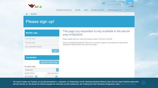 
                            4. Please sign up! - AIDA