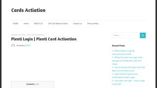 
                            6. Plenti Registration Login | Plenti Card Activation