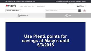 
                            2. Plenti Rewards Program - Join for Free - Macy's