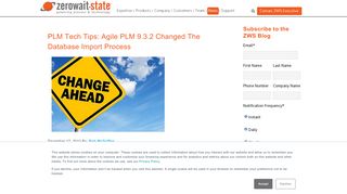 
                            7. PLM Tech Tips: Agile PLM 9.3.2 Changed The Database Import Process