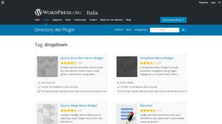 
                            7. Plugins categorized as dropdown | WordPress.org