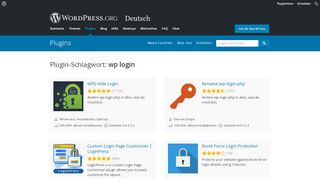 
                            4. Plugins categorized as wp login | WordPress.org