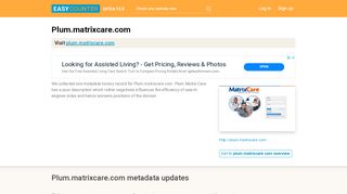 
                            4. Plum Matrix Care (Plum.matrixcare.com) - MatrixCare Login - updates